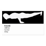 Peacock Pose - Yoga Business Cards