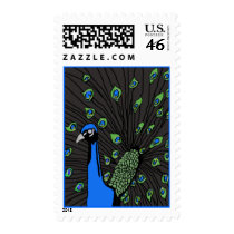 Peacock postage by sandsdesigns Peacock postage