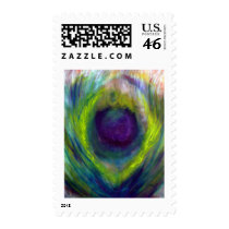 Peacock postage by Laura_Tetrault Peacock postage