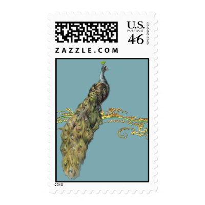 Peacock Postage Stamps