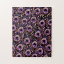 Peacock Puzzle Mauve