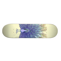 Peacock Skateboard Deck