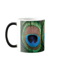 Peacock Stained Glass Effect Mug