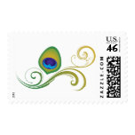Peacock stamp