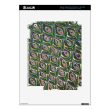 Peacock Tail iPad 3 Skin