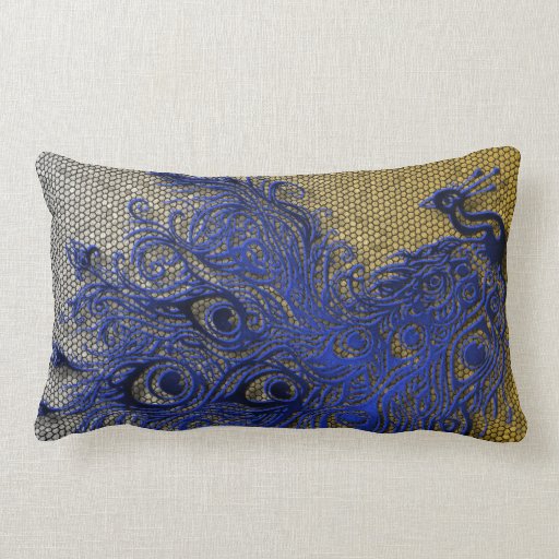 Peacock Throw Pillows Zazzle