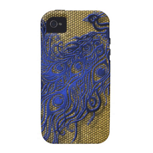Peacock Vibe iPhone 4 Case