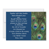 Peacock Wedding Invitations by ChristyWyoming Peacock Wedding Invitations