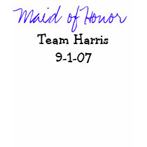 Peacock Wedding Maid of Honor t-shirts