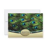 Peacock Wedding RSVP Wedding Cards Custom Announcements