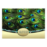 Peacock Wedding RSVP Wedding Cards Custom Announcements