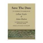 peacock save the date, peacock wedding save the