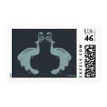PEACOCKS FLOURISH Postage Stamp