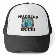 PEACOCKS Rule! hats