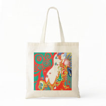 peacock'seye tote bag by baird duschatko