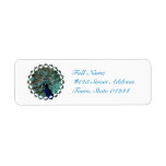 Peafowl Bird Mailing Labels