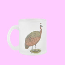 Peafowl:  Congo Peahen mugs