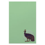 Peafowl:  Impressionistic Congo Hen Custom Stationery