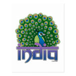 Peafowl of India Postcard