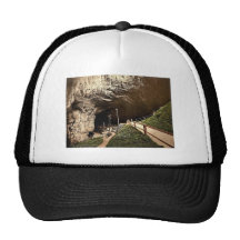 Peak Cavern, Castleton, Derbyshire, England rare P Trucker Hats