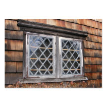 Peak House Window ~ ATC Business Card