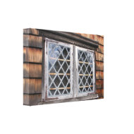 Peak House Window ~ canvas wrappedcanvas