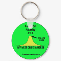 Peak Oil Reality #57 keychains by urbanmike Peak Oil Reality #57 keychains