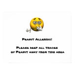 Peanut Allergic Poster