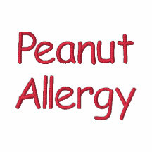 Peanut Allergy Embroidered Shirt