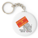 Peanut Allergy Keychain