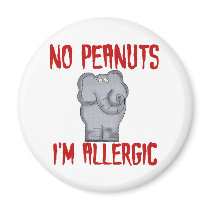 Peanut Allergy magnets