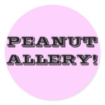 PEANUT ALLERY! stickers