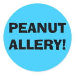 PEANUT ALLERY! stickers