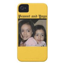 Peanut and Yaya iPhone 4 Covers