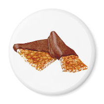 Peanut Brittle Magnet by floatinglemons Peanut Brittle Magnet