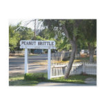 Peanut Brittle Sign in Murrieta, CA Post Card