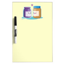 Peanut Butter and Jelly Dry-Erase Whiteboards