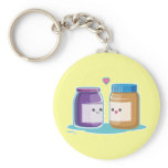Peanut Butter and Jelly keychains