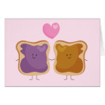 Peanut Butter and Jelly Love Card