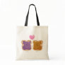 Peanut Butter and Jelly Love Tote Bag Peanut Butter and Jelly Love Tote Bag