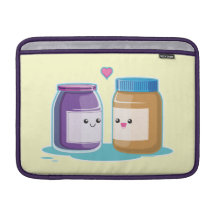 Peanut Butter and Jelly MacBook Sleeve