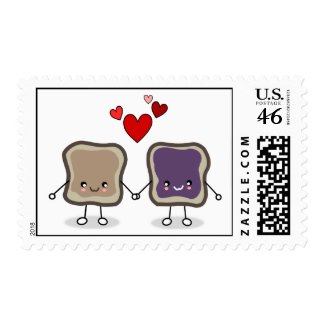 Peanut Butter and Jelly stamp