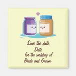 Peanut Butter and Jelly Refrigerator Magnets