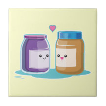 Peanut Butter and Jelly Tile