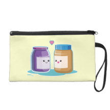 Peanut Butter and Jelly Wristlet