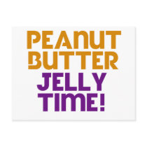 Peanut Butter Jelly Time Postcards
