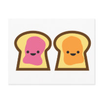 Peanut Butter Jelly Time! Postcard
