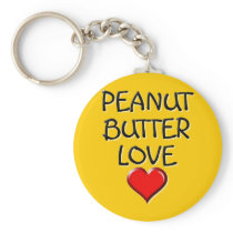 Peanut Butter Love Key Chain