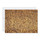 Peanut harvest, Cyprus texture Personalized Invitations