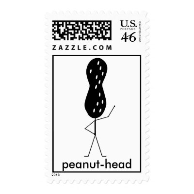 Peanut Head Cartoon